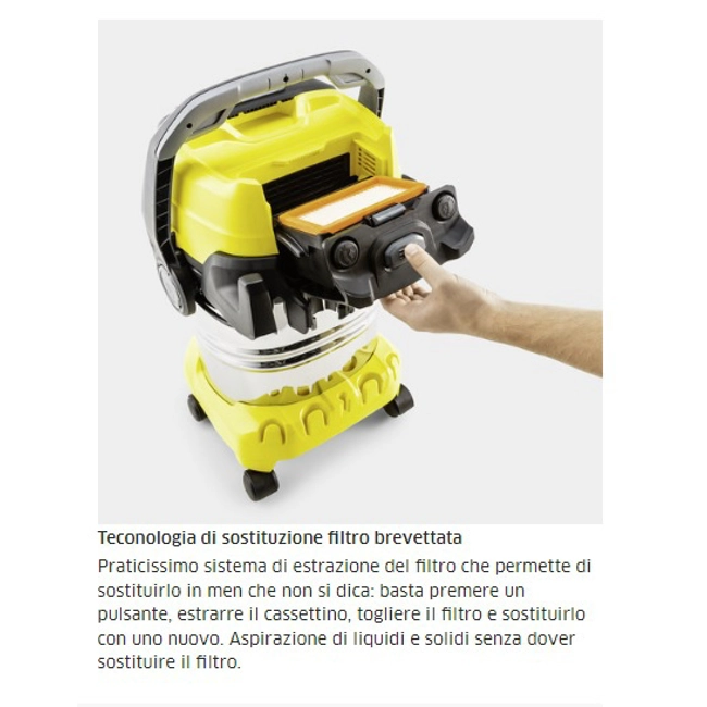 Vendita online Aspiratore solidi e liquidi Karcher KWD 6 P S V -30/8/22/T
